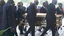 Biden meets family of George Floyd ahead of funeral in Houston