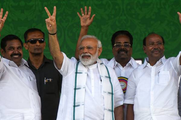 Indian election: Modi well placed to retain premiership