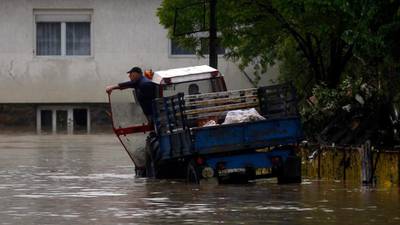 Severe flooding in Balkans leaves 20 dead