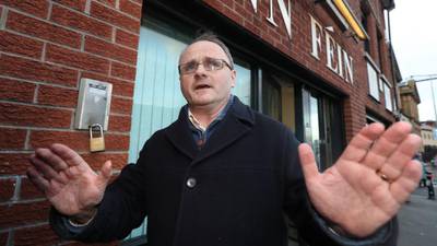 Sinn Féin’s three-month suspension of Barry McElduff criticised