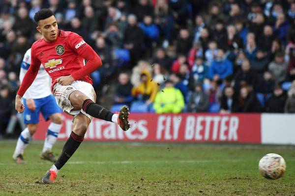 Man United find respite in the mud as they hit Tranmere for six