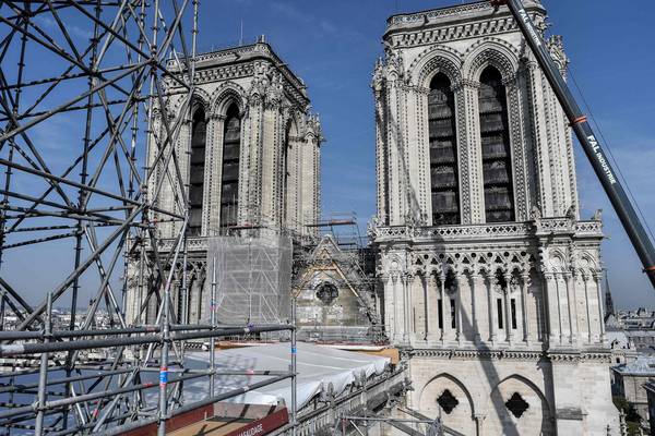 Notre Dame fire: activists launch lawsuit over ‘toxic fallout’