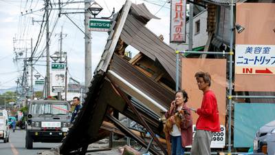 Second deadly quake hits Japan, rescuers race against time