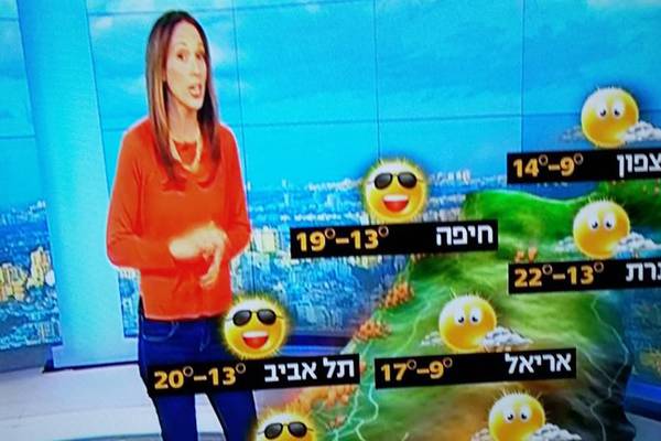 The politics of weather maps in Israel and Northern Ireland