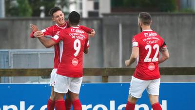 Teenage kicks as Johnny Kenny hat-trick sends Sligo back to share of top spot