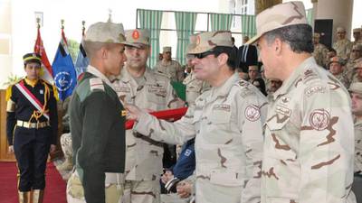 Egypt’s army chief  Sisi gives strong indication he  will run for presidency