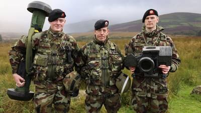 Irish Army demonstrates Javelin missiles in advance of south Lebanon deployment