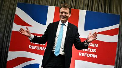 Nigel Farage and Richard Tice of Reform UK preach for a business tax on foreign workers