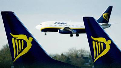 Ryanair crew member broke ankle when pilot reacted to ‘overspeed’