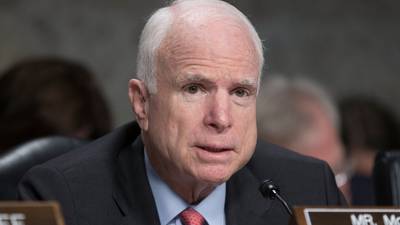 Support pours in for John McCain after brain cancer diagnosis