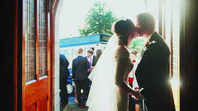 Our wedding story: “He lured me to the airport"