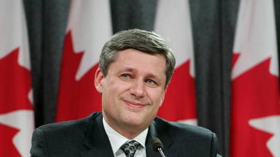 Canadian PM Stephen Harper hid in store cupboard while gun battle went on nearby