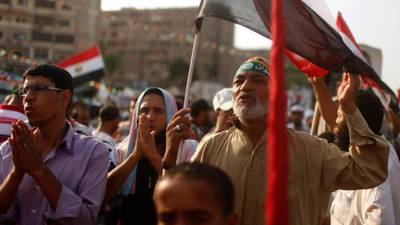 Egypt’s army chief calls for countrywide rallies