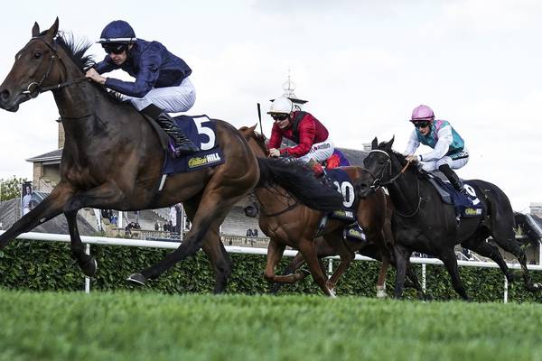 Fleeting’s run timed to perfection as she strikes for O’Brien at Doncaster