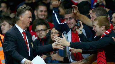 Van Gaal tells captain Rooney to ‘let it fly’