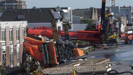 Dutch crane collapse injures at least 20