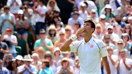 Novak Djokovic uses his ‘sneaky little steps’ to walk over Jarkko Nieminen