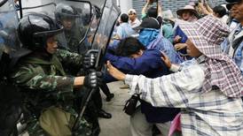 Unpaid rice farmers besiege Thai PM’s office