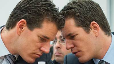 Winklevoss twins use bitcoins to book  space trip