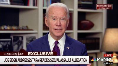 Joe Biden denies sexually assaulting former aide