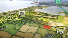 Three-acre infill Donabate site for €1.8m