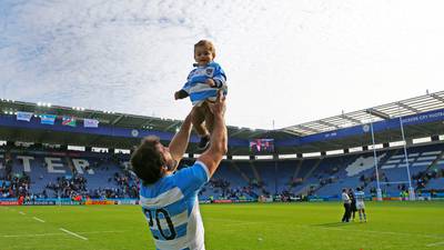 Argentina warm-up for last eight with   Namibia romp