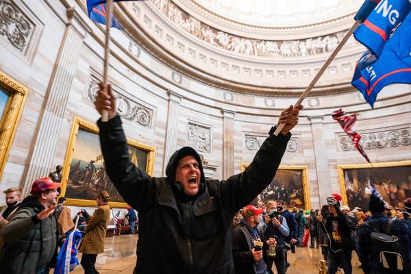 ‘Put the coffee on!’ The rioters who stormed the US Capitol