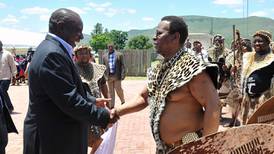 Zulu king faces down South African government on land reform
