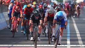 Giro d’Italia: Dunbar and Healy keep their powder dry for stiffer tests as Dainese takes 17th stage 