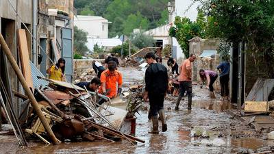 At least 10 people dead after flooding in Majorca
