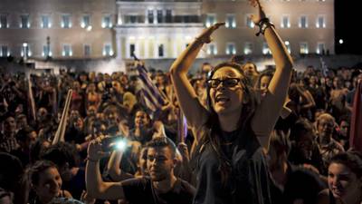 Denis Staunton: ‘No’ victory thrills Greeks urging fightback