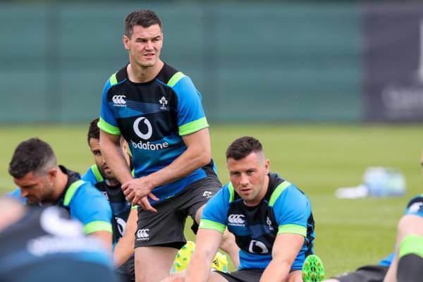 Schmidt says Sexton and O’Mahony may share captaincy
