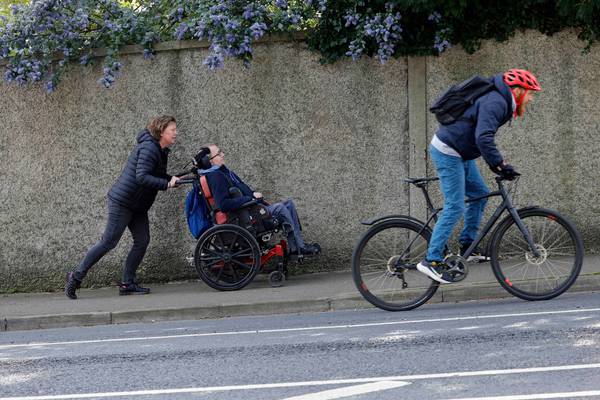 Wheelchair access: ‘They were putting steps down the right of way’