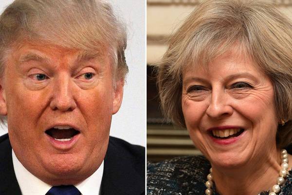 Theresa May faces  familiar challenge in Donald Trump