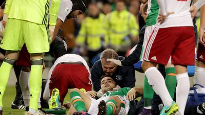Martin O’Neill: ‘Robbie was out cold for a while’