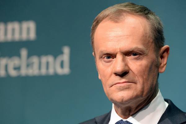 Ireland comes first in Brexit talks: Tusk