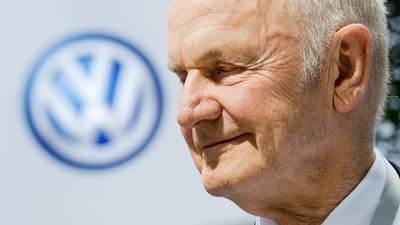 Former Volkswagen boss Ferdinand Piëch dies at 82