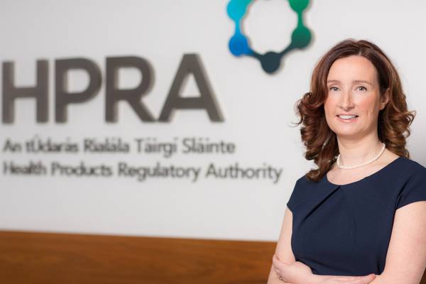 Irish regulator elected chairwoman of European Medicines Agency