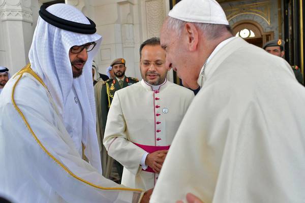Pope Francis hailed by Gulf hosts for interfaith breakthrough