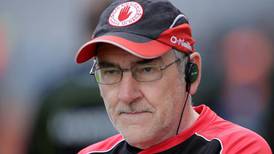 Mickey Harte quiet on Tiernan McCann’s eight-week ban