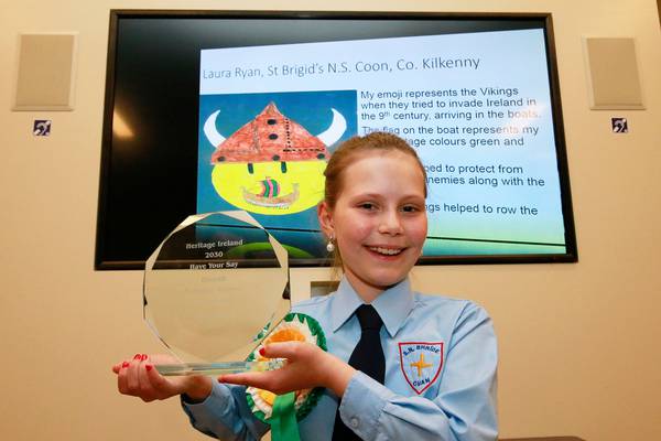 Viking smiley face wins schools heritage emoji competition