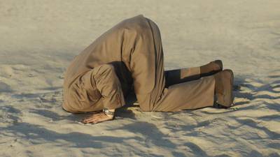 Don’t put your head in the sand over unpaid loans