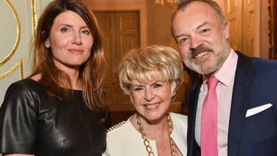 Irish TV talent mingle at bash honouring Gloria Hunniford