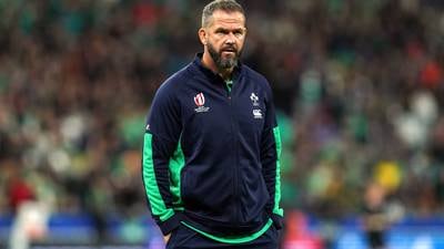 Andy Farrell signs contract extension as Ireland coach as IRFU leave door open for Lions