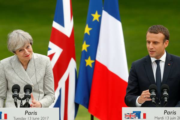 Philip Stephens: Emmanuel Macron and Theresa May tell the tale of two nations