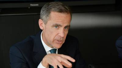 Bank of England governor urges euro zone to embrace fiscal union