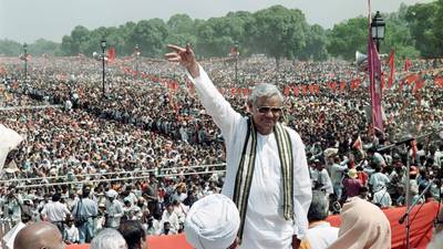 Former Indian PM Atal Bihari Vajpayee dies aged 93