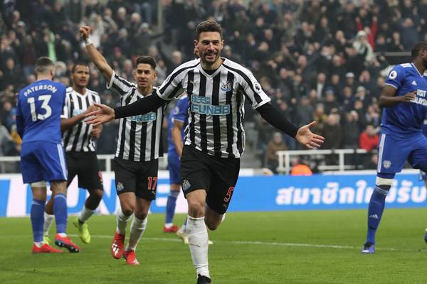 Schar double helps Newcastle out of drop zone at Cardiff’s expense