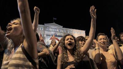 Samaras quits to underscore Syriza triumph and opposition turmoil