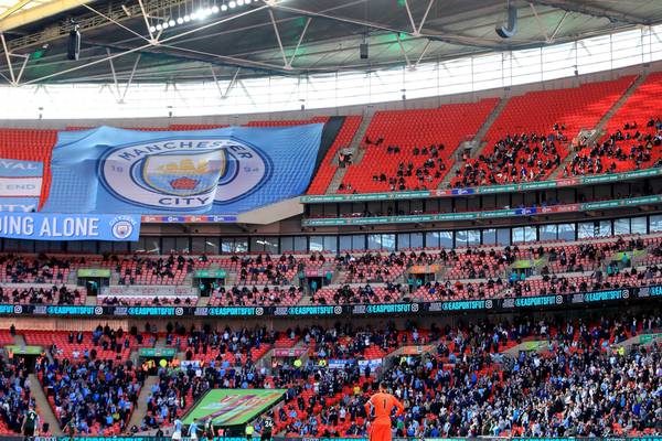 Comforting normality at Wembley as fans watch City do their thing